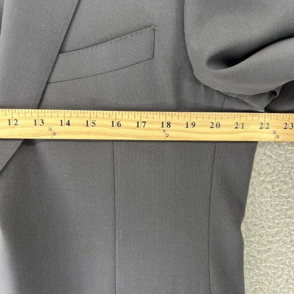 CANALI 1934 Traveler Water Resistant Blazer Jacket‎ Coat Wool Black ITALY 44 - Picture 5 of 14